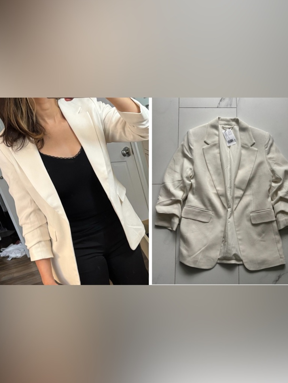 NWT White Blazer